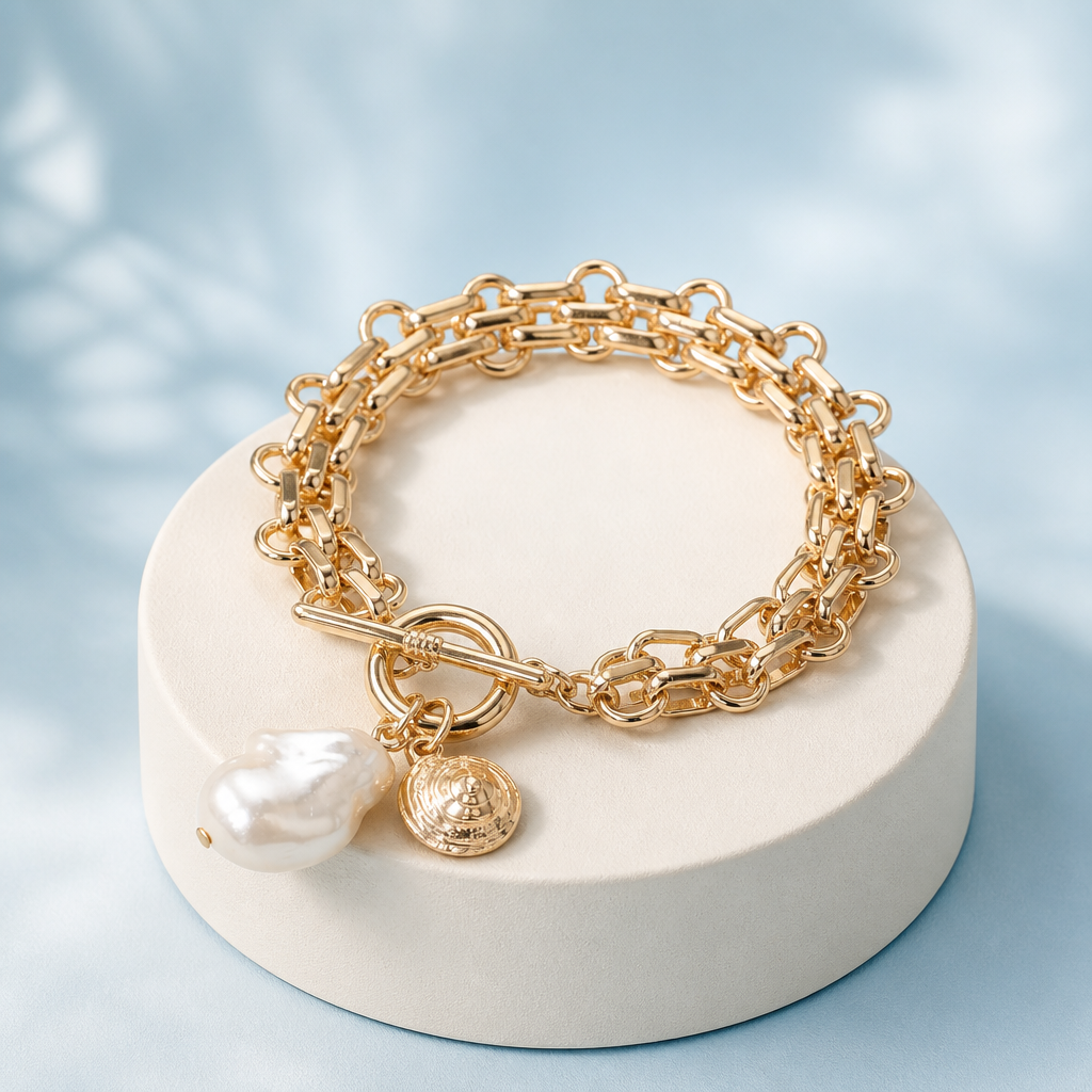 Vintage Pearl Bracelet