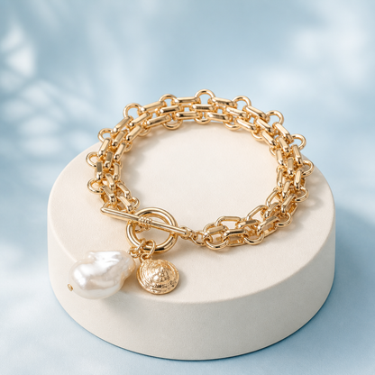 Vintage Pearl Bracelet