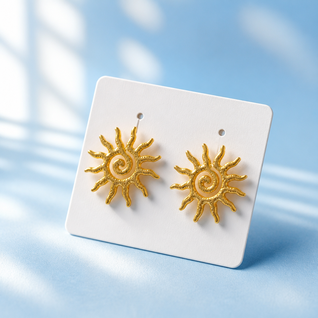 Celeste Sun Earrings
