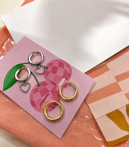 Mini Gold Hoop Earrings