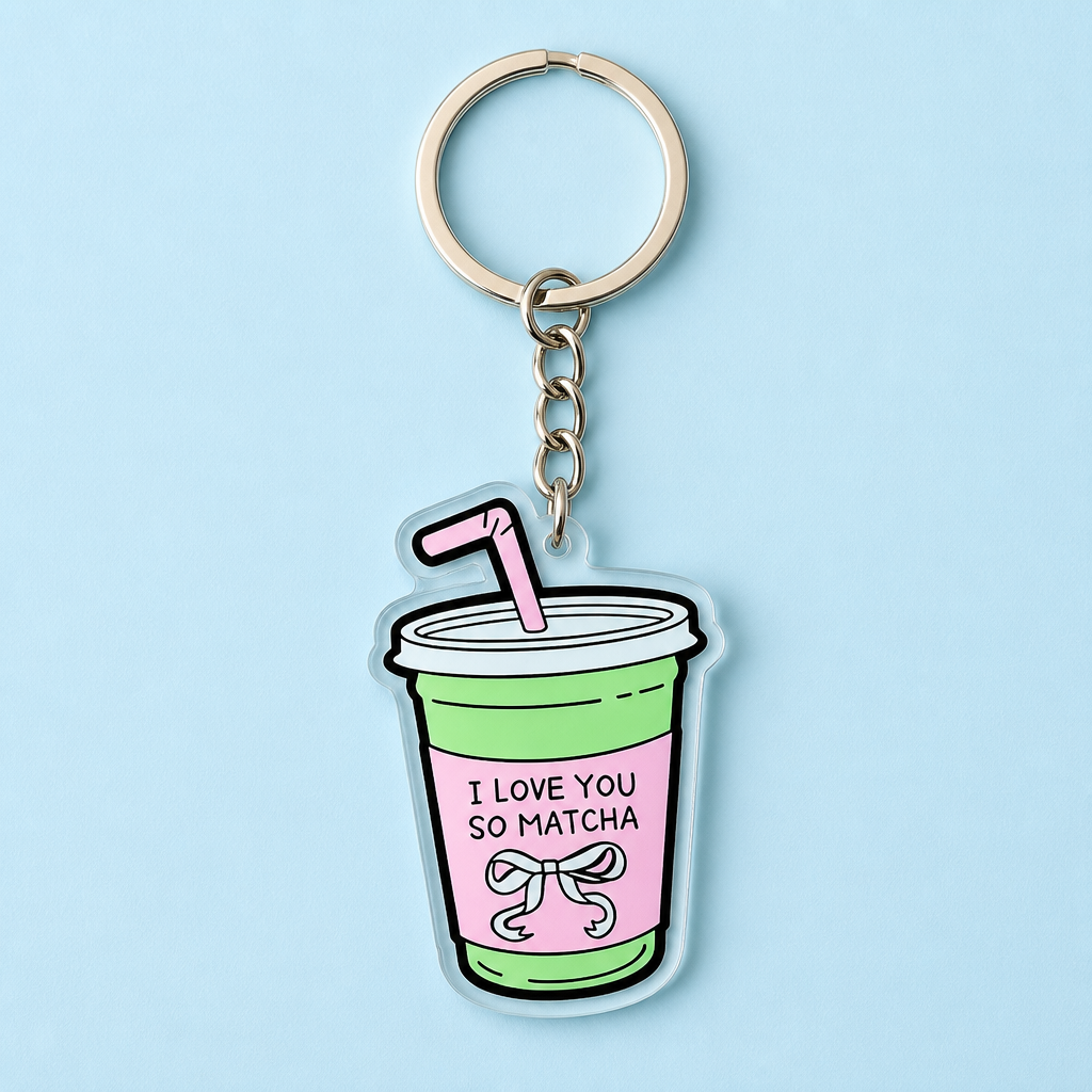 Love Matcha Keychain