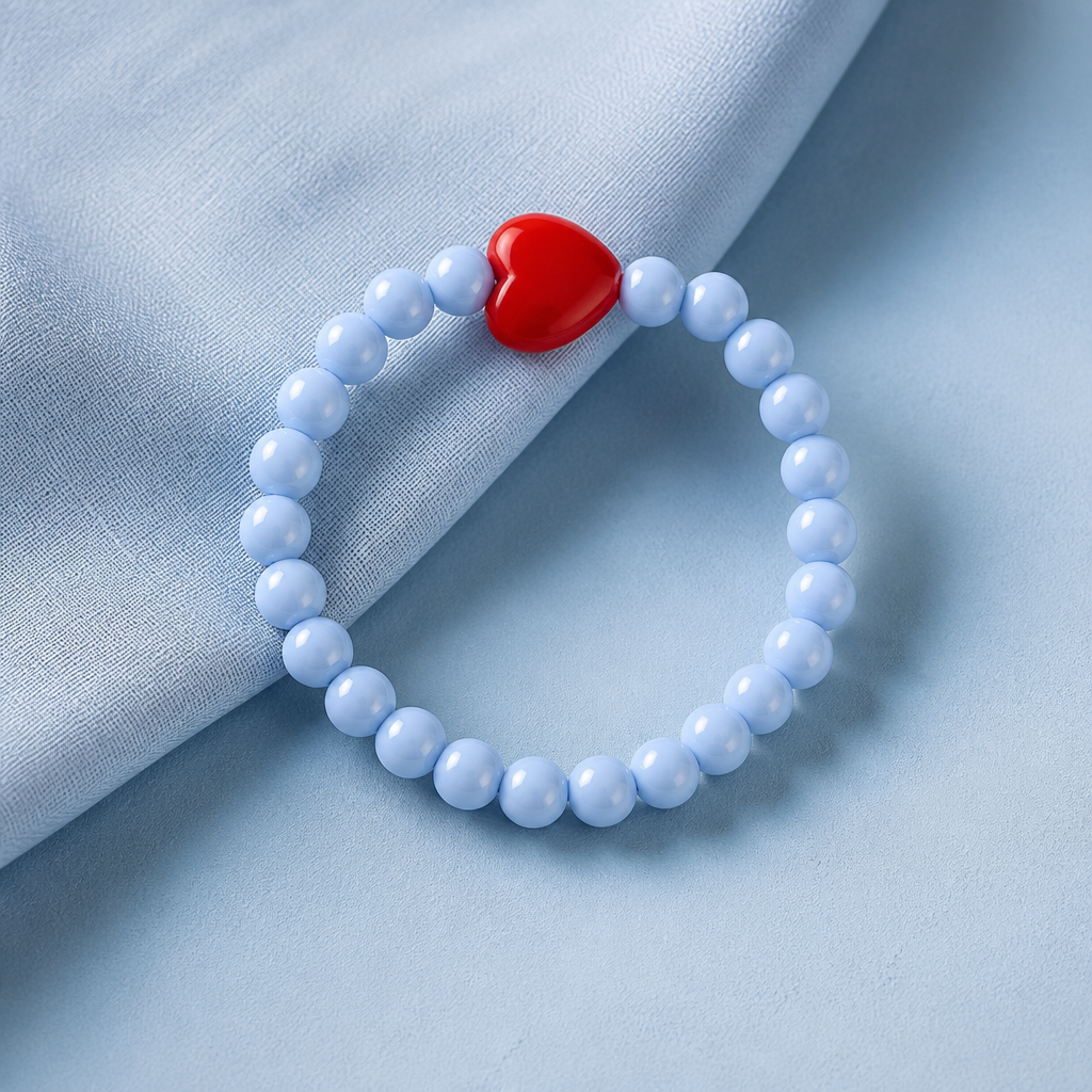 Lil Heart Beaded Bracelet