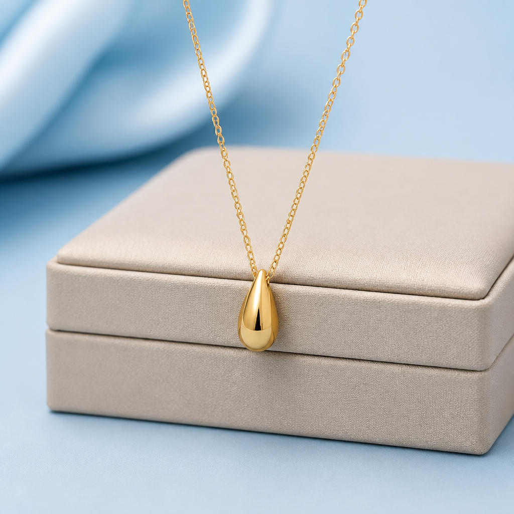 Gold Drop Necklace