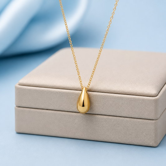 Gold Drop Necklace