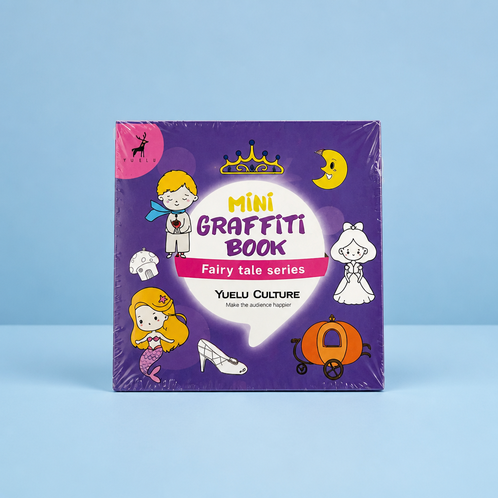 Mini Graffiti Coloring Book