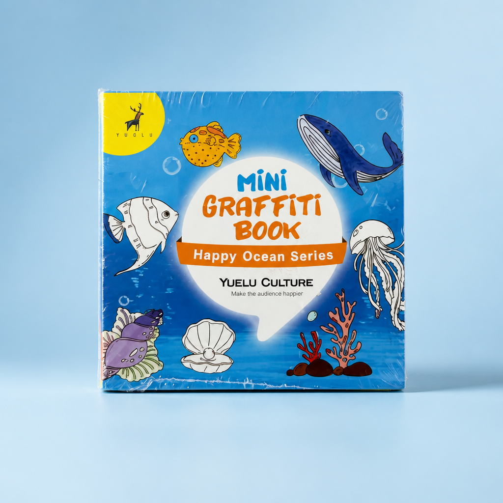 Mini Graffiti Coloring Book